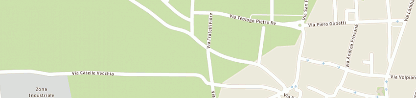 Mappa della impresa fiorio carlo a LEINI 
