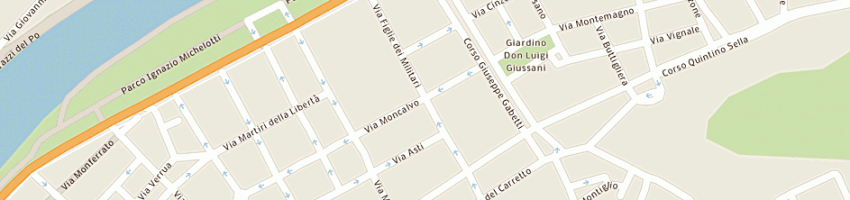 Mappa della impresa data control di a gremmo e c sas a TORINO
