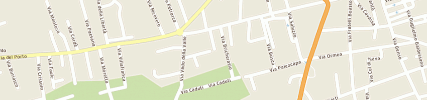 Mappa della impresa residenza per anziani santonio srl - societa' con unico socio a CARMAGNOLA