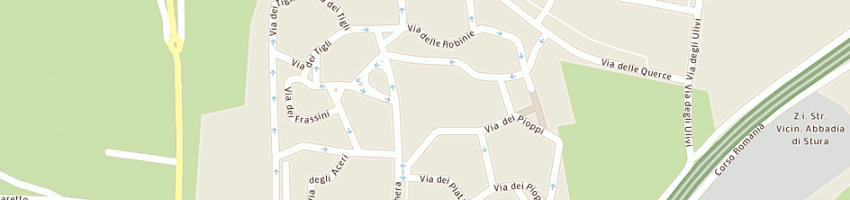Mappa della impresa farmacia della stura di avramo giovanni a TORINO