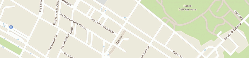 Mappa della impresa accademia scherma marchesa a TORINO