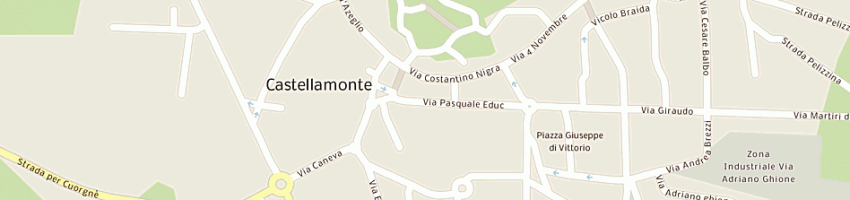 Mappa della impresa besso cordero livio a CASTELLAMONTE