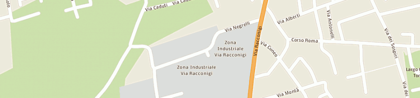 Mappa della impresa carmagnola marmi di bonetto michele e c (snc) a CARMAGNOLA