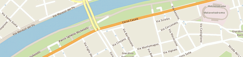 Mappa della impresa caffe' borromini di errico matteo a TORINO