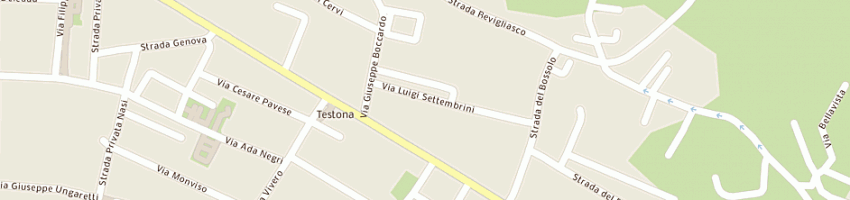 Mappa della impresa fazari giuseppe a MONCALIERI