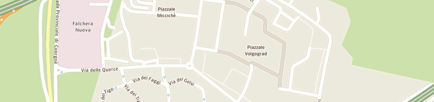 Mappa della impresa top carni sas di bonato renato e c a TORINO