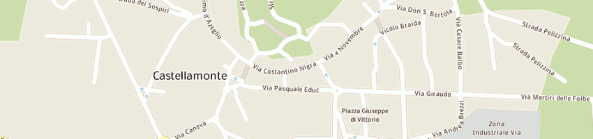 Mappa della impresa alex carni di boggio alex a CASTELLAMONTE