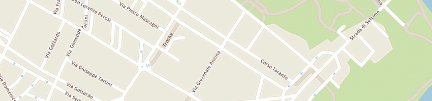 Mappa della impresa farmacia novara dssa novara silvia a TORINO