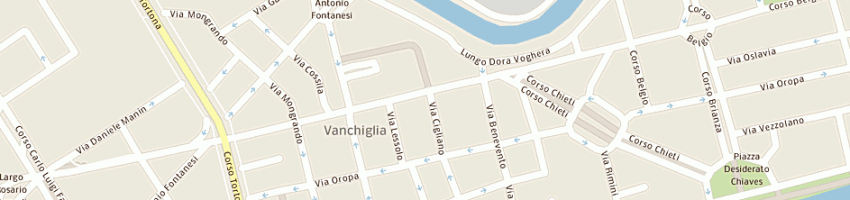 Mappa della impresa a'livella a TORINO