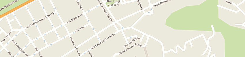 Mappa della impresa ristorante premiata osteria dell'hermada a TORINO
