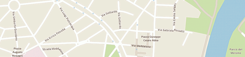 Mappa della impresa poste italiane a TORINO