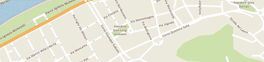 Mappa della impresa barbera gianluca a TORINO