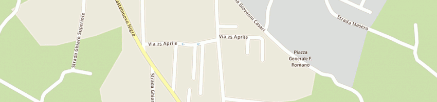 Mappa della impresa mattioda pierino e figli (spa) a CASTELLAMONTE