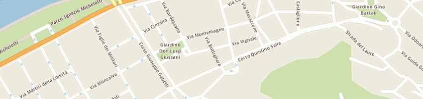 Mappa della impresa tortore michelina a TORINO