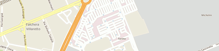Mappa della impresa flunch italia srl a TORINO