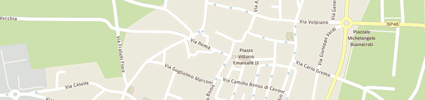 Mappa della impresa intimenotti di picco patrizia a LEINI 