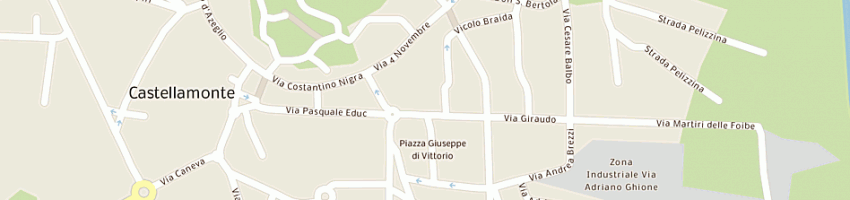 Mappa della impresa le torri sas di drogo fabio e c a TORINO