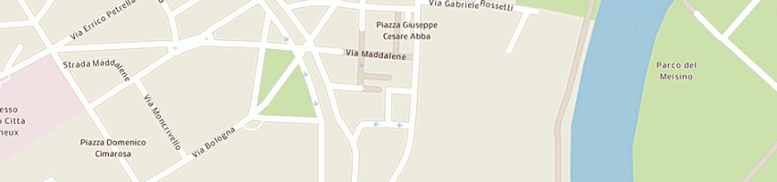 Mappa della impresa fortin trattoria tipica (snc) a TORINO