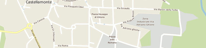 Mappa della impresa ghione adriano a CASTELLAMONTE