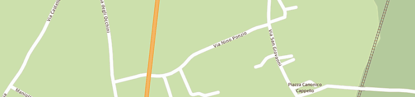 Mappa della impresa issof di fossi daniele a CARMAGNOLA