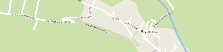Mappa della impresa municipio a RIVAROSSA