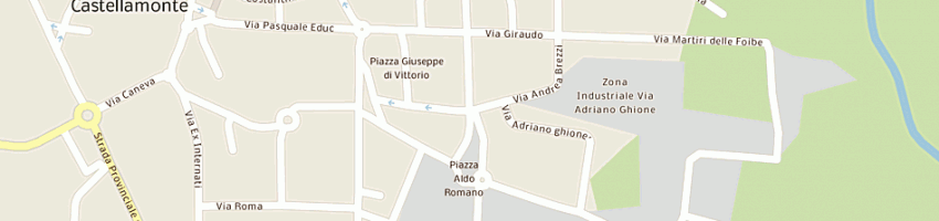 Mappa della impresa luigetti bruna a CASTELLAMONTE