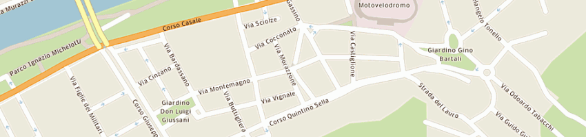 Mappa della impresa jahier guido a TORINO