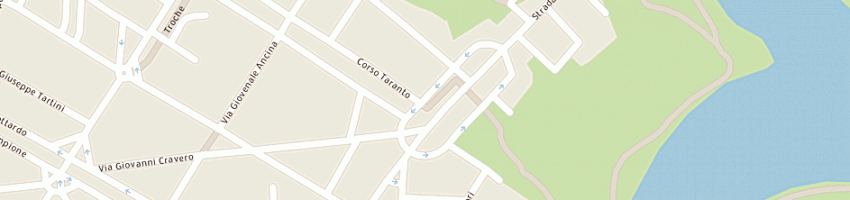 Mappa della impresa rbf di gerbi domenico e c snc a TORINO
