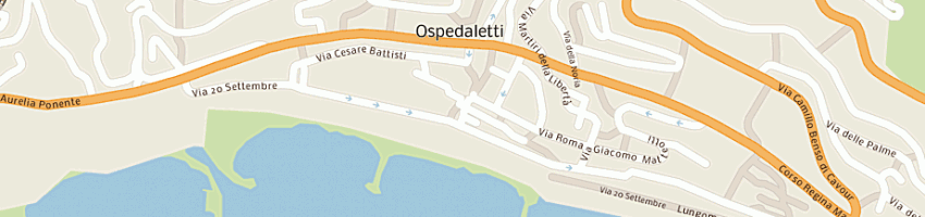 Mappa della impresa germinale umberto a OSPEDALETTI