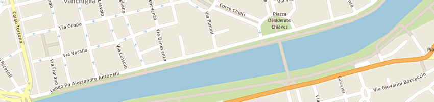 Mappa della impresa e m dos srl a TORINO