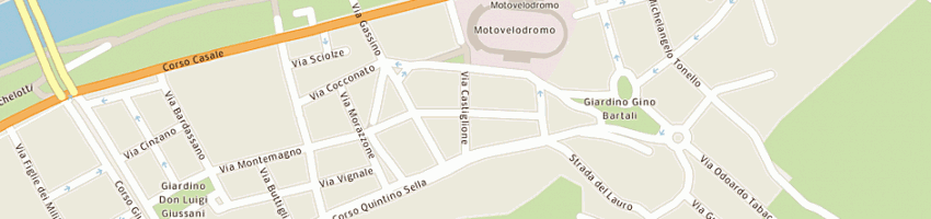 Mappa della impresa zincotipo di mazza giuseppe a TORINO