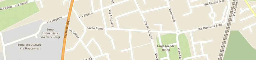 Mappa della impresa rari nantes torino societa cooperativa sportiva dilettantistica a CARMAGNOLA