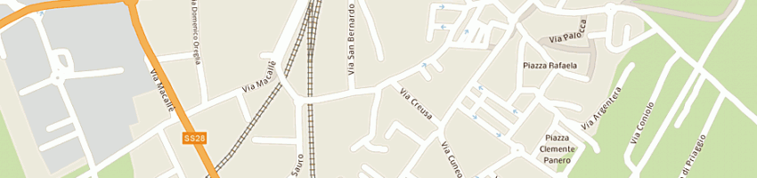 Mappa della impresa edaser sas di dr manganaro salvatore e c siglabile in  edaser sas a FOSSANO