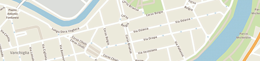 Mappa della impresa fragale francesca a TORINO
