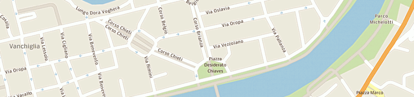 Mappa della impresa gedis disinfettanti srl a TORINO