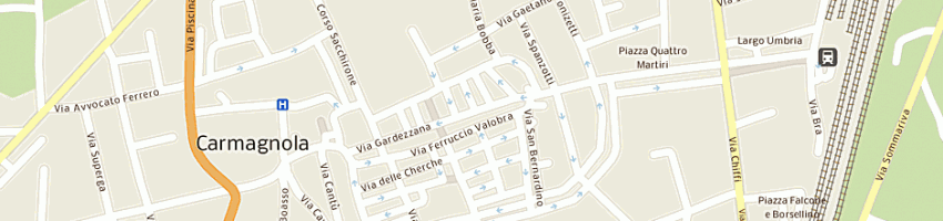 Mappa della impresa solavagione lidia a CARMAGNOLA