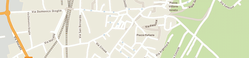 Mappa della impresa riberi a FOSSANO
