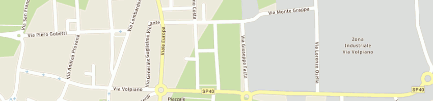 Mappa della impresa vdo service di waknine raimonde a LEINI 