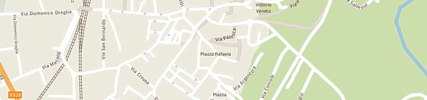 Mappa della impresa geraci piergiorgio a FOSSANO