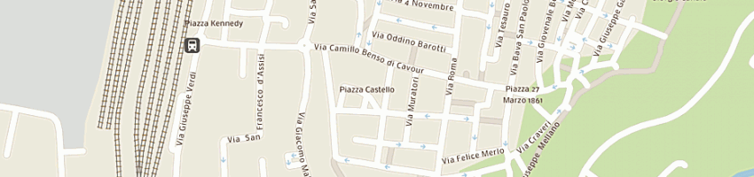 Mappa della impresa comune di fossano a FOSSANO