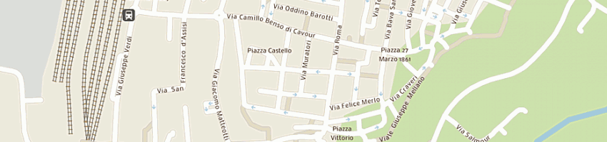Mappa della impresa dadone gian piero a FOSSANO