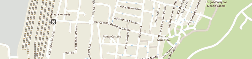 Mappa della impresa sobrero alessandro a FOSSANO