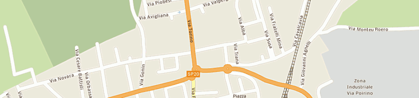 Mappa della impresa ansaldi mauro a CARMAGNOLA