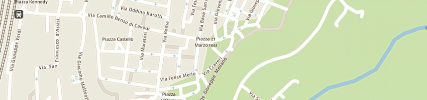 Mappa della impresa express service di ricca giorgio giuseppe a FOSSANO