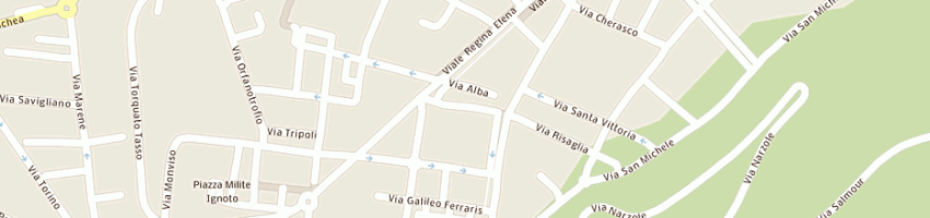 Mappa della impresa discoteca mad - man di bergese michele e c (sas) a FOSSANO