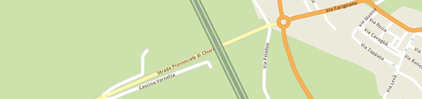 Mappa della impresa arnaudo franco a VILLASTELLONE