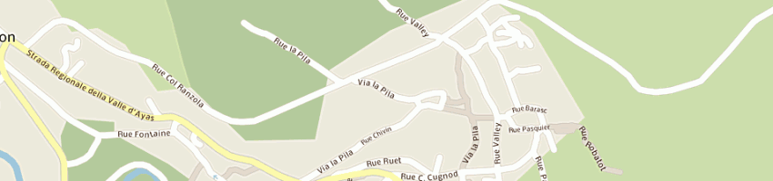 Mappa della impresa comune di brusson a BRUSSON