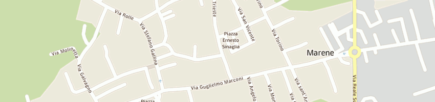 Mappa della impresa legnoform srl a MARENE
