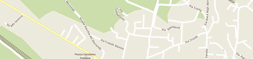 Mappa della impresa comune di moncalieri a MONCALIERI
