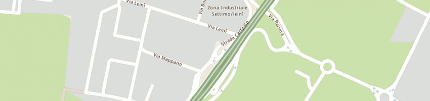 Mappa della impresa unifast srl a SETTIMO TORINESE